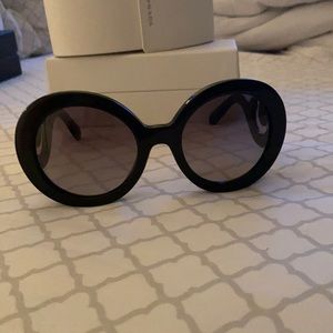 Circle Prada sunglasses